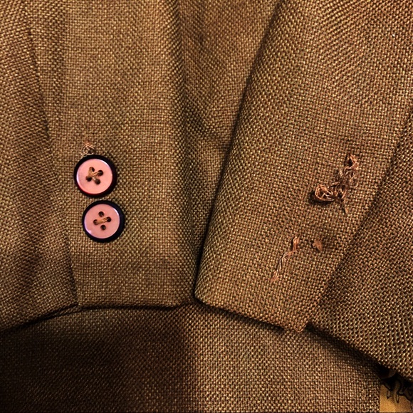 Vintage 1971 Men’s Hand Tailored Hong Kong Blazer - Picture 8 of 9